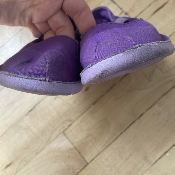 Crocs Girls' Sandal‎ Shoes Size C9 Purple Cabo Mary Jane PS - Picture 7 of 8